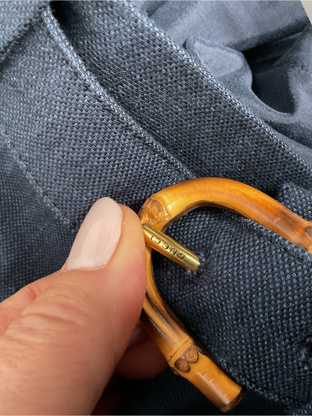 Gucci Navy Double-Breasted Blazer and Trousers - Picture 14 of 14